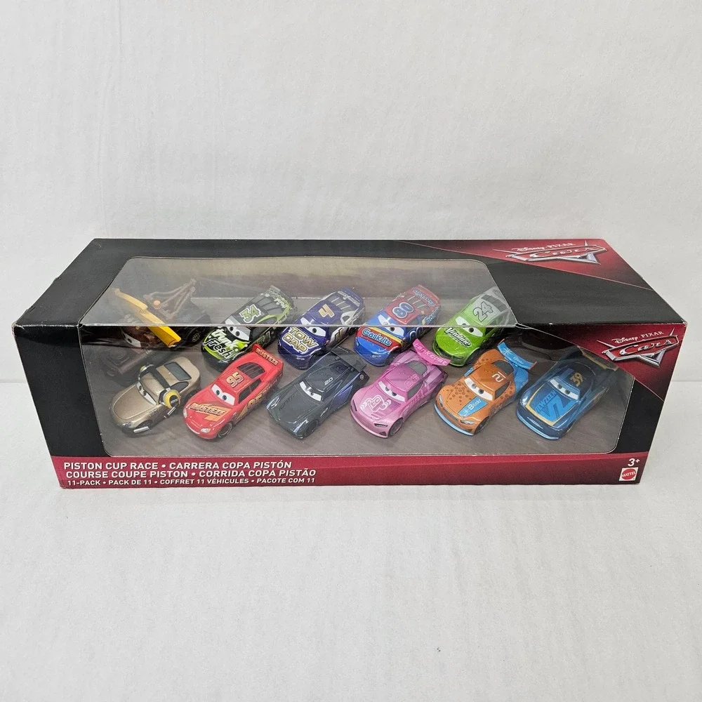 Disney Pixar Cars Piston Cup Race 11-Pack Die-Cast Vehicle Set Mattel GDD12 2018